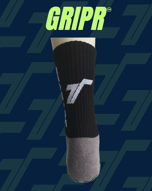 Black Grip Socks